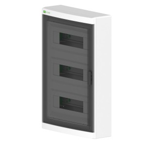 EPN 2445-01 ELEGANT Rozdzielnica 3x12 PE+N natynkowa nowa wersja IP 40 dymna