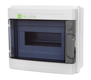 EPN 1961-01 EP-LUX PLUS rozdzielnica 1x8 PE+N natynkowa PV 1500V DC 1000V AC IP 65 dymna
