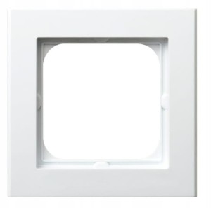 OSPEL SONATA R-1R/00 Ramka 1x biała