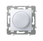 OSPEL ŁP-8ZL2/M/00 SZAFIR Ściemniacz uniwersalny do obciążenia żarowego, halogenowego oraz LED - kolor biały