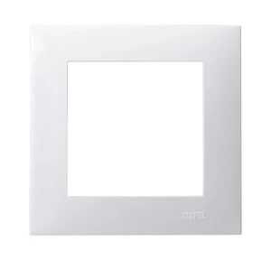 OSPEL R-1Z/00  SZAFIR Ramka pojedyncza - kolor biały