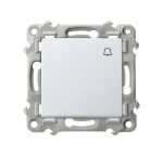 OSPEL ŁP-6Z/M/00 SZAFIR Łącznik zwierny "dzwonek" - kolor biały