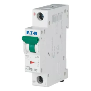 EATON 264886 PL7-C6/1-DC Wyłącznik nadprądowy 10kA In= 6A, char. C 1-bieg. Seria PL7-DC