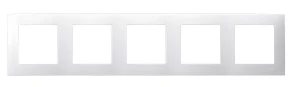 OSPEL R-5Z/00 SZAFIR Ramka pięciokrotna - kolor biały