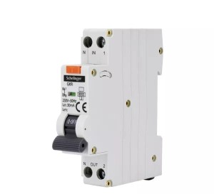 SCHELINGER A08-GKR-AC-B10 WYŁĄCZNIK RCBO 1P B 10A 30mA TYP AC