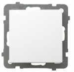 OSPEL AS ŁP-1G/m/00 Łącznik jednobiegunowy biały