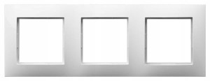 OSPEL R-3U/00 Ramka potrójna - kolor biały
