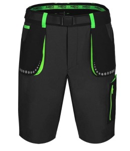 NEO 81-277-XXL Krótkie spodenki PREMIUM, 4 way stretch, czarne, rozmiar XXL