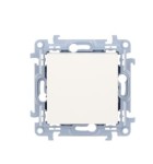 KONTAKT CW1C.01/11 SIMON 10, WC-W1XXXXC-01-11XX, Łącznik jednobiegunowy (moduł), 10AX, 250V, szybkozłącza, biały