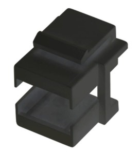 ELPIO 26580 Adapter mocowania typu KEYSTONE pod adapter SC simplex, czarny