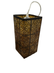 KAJA Żyrandol lampa wisząca 60W E27 K-MD5616-1A czarno-brązowa Lampa powystawowa
