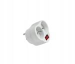 ELGOTECH RC-20W Rozgałęźnik 2X Z/U 16A z wyłącznikiem
