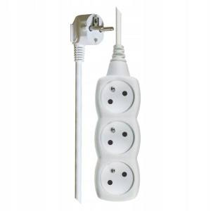 EMOS Przedłużacz 3 gniazda 7 metrów P0317 biały
