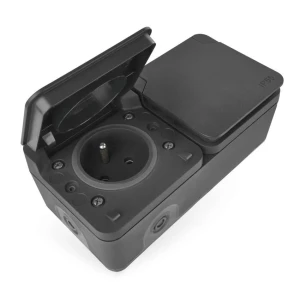 EMOS D730421 EMOS Cyklone gniazdo podwójne IP55