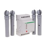 F&F PZ-831RC Przekaźnik kontroli poziomu cieczy PZ-831 RC, montaz na szynie DIN,styk: 3x1NO 230V