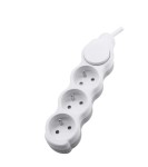 BEMKO B05-NB3GW1M, PRZEDŁUŻACZ NB 3X 2P+Z+wyłącznik, 1.5MM X 1.5M