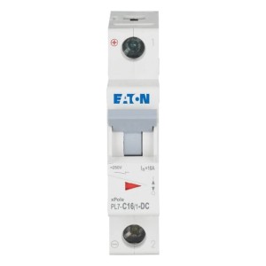EATON 264889 PL7-C16/1-DC Wyłącznik nadprądowy 10kA, In= 16A, 1 bieg. Seria PL7-DC