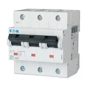 EATON 211811 AZ-3-C125 Wyłącznik nadprądowy 25kA, In= 125A, char. C, 3-bieg. Seria AZ