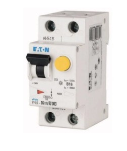 MOELLER 286464 PFL6-6/1N/C/003 Wyłącznik kombinowany 6kA, In=6A, typ AC, 1+N bieg. Seria PFL6