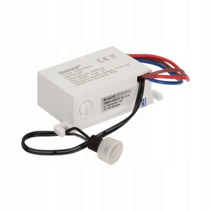 ORNO OR-CR-227 Czujnik zmierzchowy z hermetyczną zewnętrzną sondą, IP54, mini, 2000W