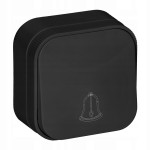 ORNO OR-OE-7204/B Przycisk dzwonek n/t ToDo IP20, 10A, 230V AC, czarny