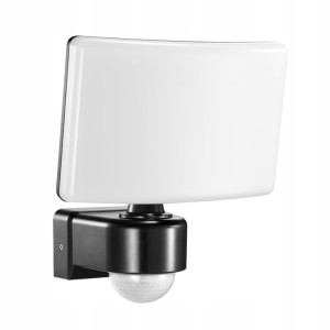ORNO AD-NL-6148BLR4 TOS LED 30W naświetlacz ogrodowy z PIR, 2200lm, IP65, 4000K, PC, czarny