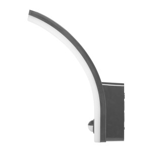 ORNO AD-OP-6204GLPMR4 FRENIT LED 20W, oprawa ogrodowa z czujnikiem ruchu, 2000lm, IP65, 4000K, funkcja przyciemnienia, szara
