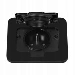 ORNO OR-GM-9031/B Hermetyczne gniazdo elektryczne prostokątne, IP55, kąt otwarcia 110st. czarne