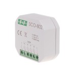 F&F SCO-802 Ściemniacz oświetlenia "z pamięcią" montaż podtynkowy zasilanie 230V AC 300W