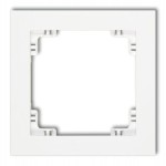 KARLIK DECO DR-1 Ramka uniwersalna pojedyncza biała