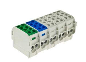 INCOBEX INC-02836 LISTWA ZACISKOWA PIĘCIOPOLOWA ZGX 5x(1x25/2x16) MM2 (3P+N+PE)