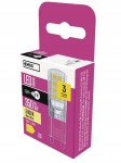 EMOS ZQ9535 Żarówka LED Classic JC 2,5W G9 ciepła biel 3000K 350LM