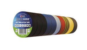 EMOS F615992 Taśma izolacyjna PVC 15mm / 10m mix (10szt-1kpl)