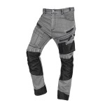 NEO 81-360-2-M Spodnie robocze DENIM, wzmocnienia Oxford, szare, rozmiar M