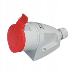 ELEKTROMET 921861 Gniazdo siłowe stałe MINI z dławikiem