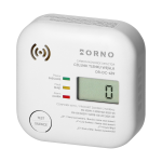 ORNO OR-DC-639 Bateryjny czujnik tlenku węgla (czadu), wbudowana bateria, żywotność sensora i baterii 10 lat