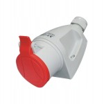 ELEKTROMET 921865 Gniazdo siłowe stałe MINI z dławikiem