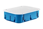 SIMET 32178203 P6x60DP Puszka do pustych ścian 6x60mm głęboka z pokrywą MULTIBOX niebieska