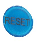 EATON 218336 M22-XDL-B-GB14, Soczewka przycisku, płaska niebieska, z opisem