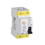 KANLUX 23215 KRO6-2/C10/30 Wyłącznik róźnicowoprądowy z członem nadmiarowym, 6kA, 2P