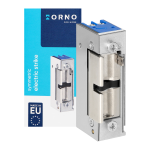 ORNO OR-EZ-4042 Elektrozaczep symetryczny z pamięcią i z blokadą, niskoprądowy, 280mA dla 12VDC