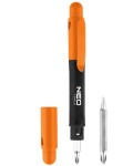 NEO 04-241 Mini wkrętak 4 w 1, bity: SL3, SL4, PH0, PH1