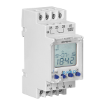 ORNO OR-PRE-451 Elektroniczny programator astronomiczny i czasowy 2 moduły DIN TH-35mm