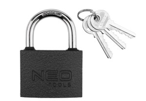 NEO 85-060 Kłódka 75 mm, 3 klucze