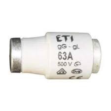 Wkładka bezpiecznikowa 63A DIII gF / BiWts 500V