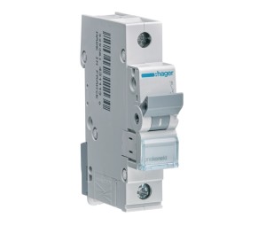 HAGER MCN163E MCB Wyłącznik nadprądowy Icn=6000A 1P C 63A