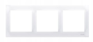 SIMON 54 Ramka 3- krotna biała DR3/11