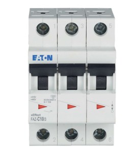 EATON 278869 Wyłącznik nadprądowy 15KA FAZ-C10/3