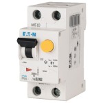 EATON 286429 PFL6-10/1N/B/003 Wyłącznik kombinowany 6kA, In=10A, I?N=0,03A, char. B, typ AC, 1+N bieg. Seria PFL6