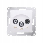 SIMON54 DASK2.01/11 SIMON 54 Gniazdo antenowe SAT-SAT-RTV 